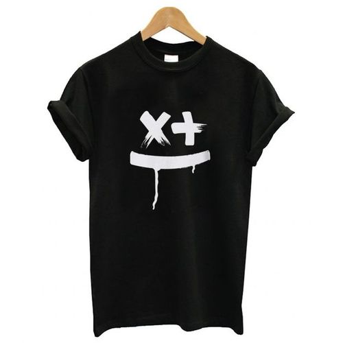 Mens Plain Black Round Neck Tshirts